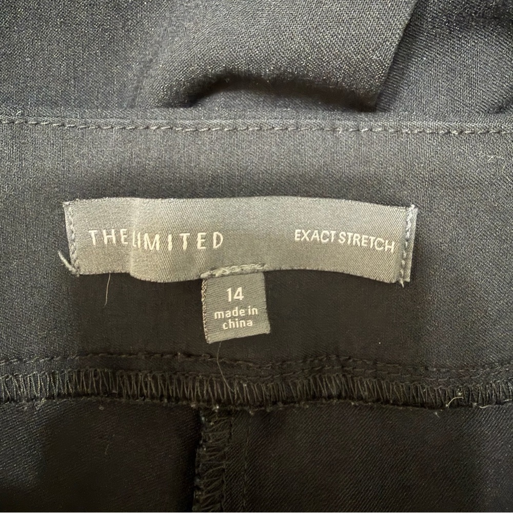 The Limited Exact Stretch Black Skinny Pants Size 14 - Picture 3 of 5